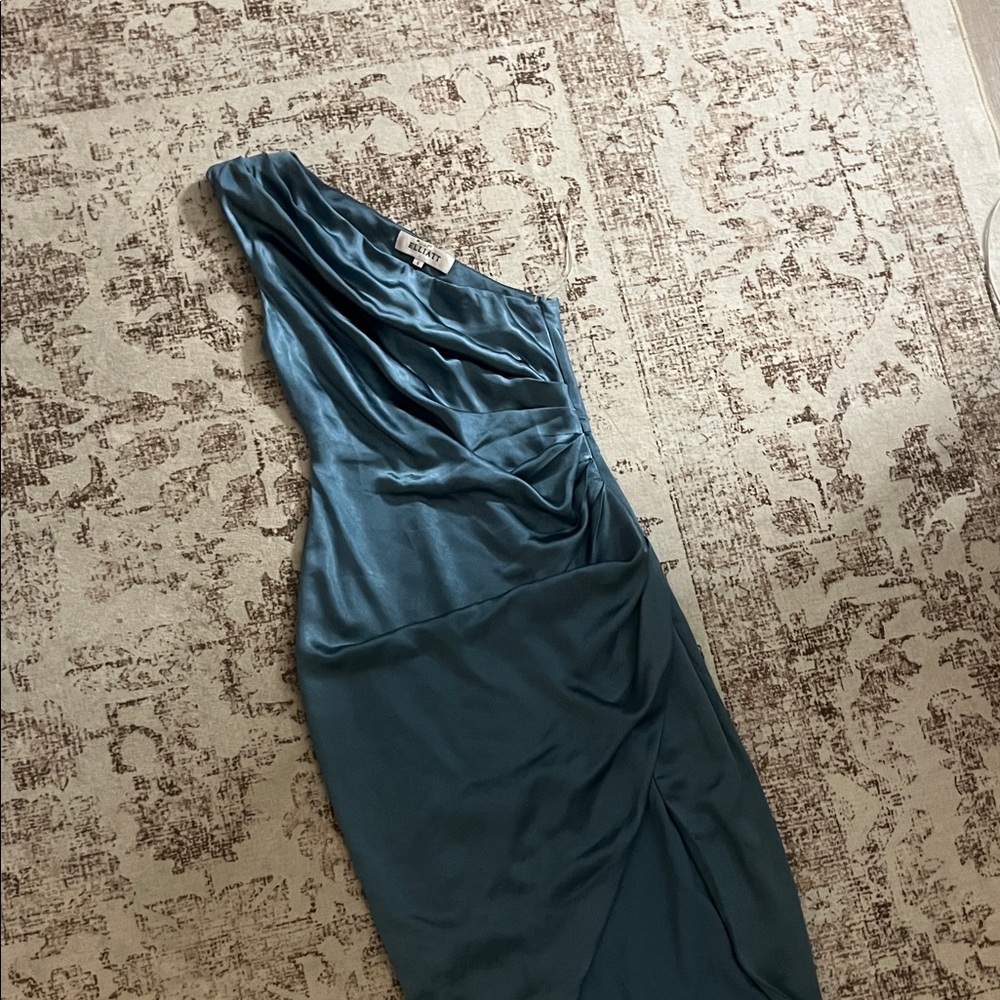 Elliatt One-Shoulder Blue Dress